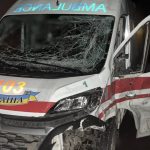 Russian drone attacks ambulance in Sumy region
