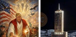 Трамп через меми критикує Папу Римського Трамп у ролі цілителя мем