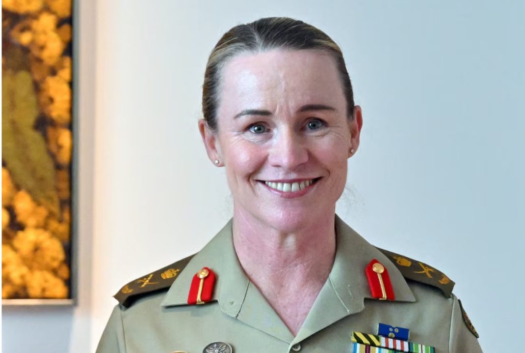 General Michelle McGuinn in uniform