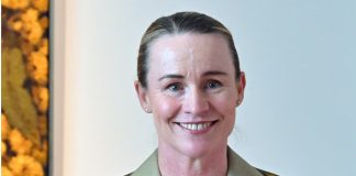 General Michelle McGuinn in uniform