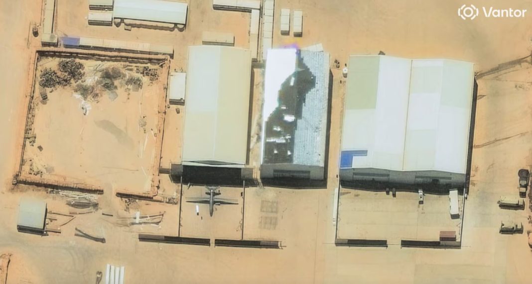 Drone warehouses in Libya