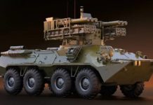 Test of the Krona air defence system at the test site