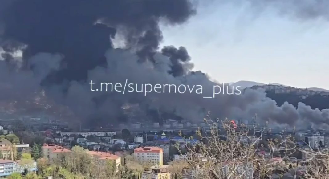 Пошкоджений нафтотермінал у Туапсе