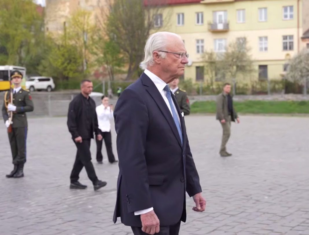 Карл XVI Густав у Львові