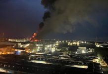 Atlanta Aero plant after the impact