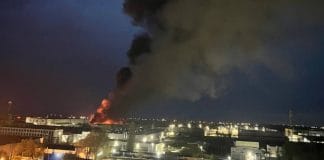 Atlanta Aero plant after the impact