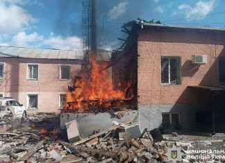 Обстріляний відділок поліції Чернігівщина