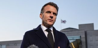 Emmanuel Macron in Seoul