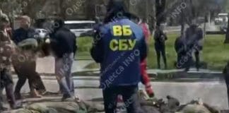 Затримання підозрюваних у вимаганні в Одесі