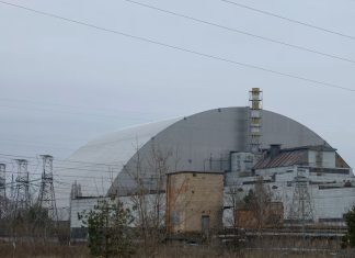 Missiles flew near the Chernobyl nuclear power plant