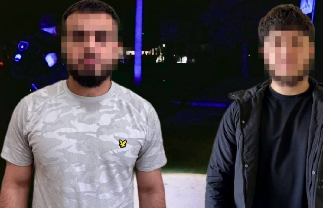 Suspects in the attack in Bila Tserkva