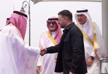 Zelenskyy and the Prince in Riyadh