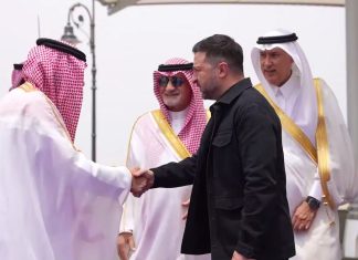 Zelenskyy and the Prince in Riyadh