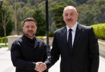 Зеленський і Алієв на зустрічі в Баку