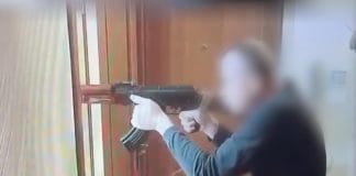 Footage from the attacker's phone