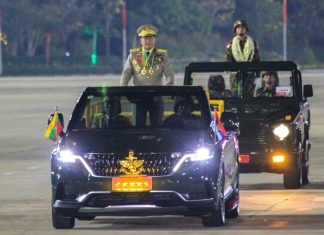 Min Aung Hlaing announces elections