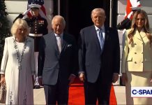 Trump and Melania meet King Charles III