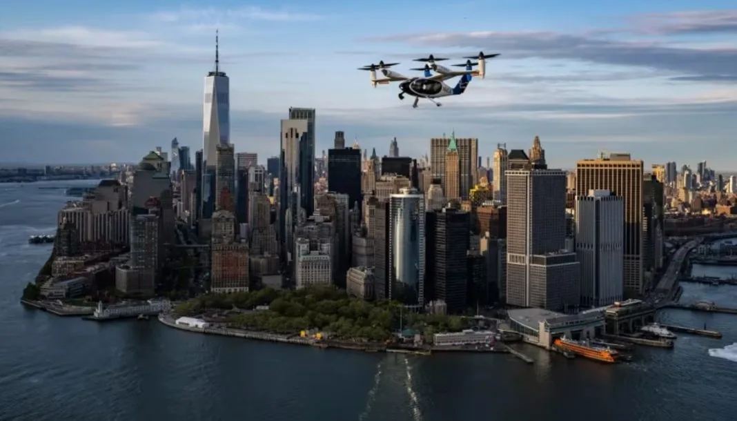 electric air taxi in New York