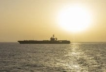 Mine clearance of the Strait of Hormuz