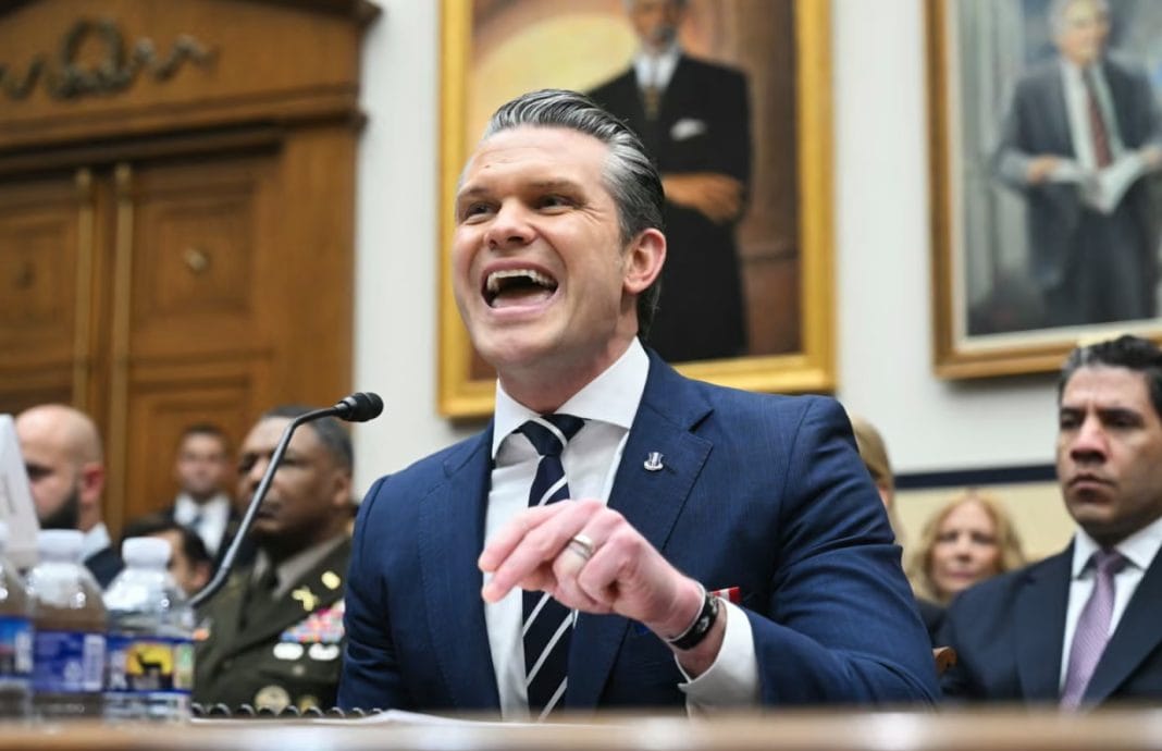 Pete Hegseth on the US war with Iran