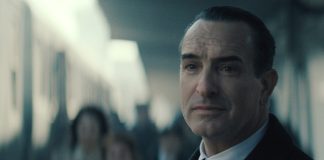 Жан Дюжарден у фільмі "Промені та тіні"