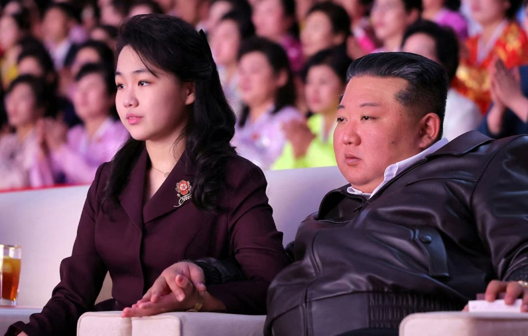 Кім Чен Ина з донькою