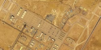 Prince Sultan Air Base in Saudi Arabia