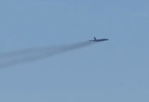 Strategic B-52s take off from Britain as tensions rise B-52 Stratofortress in the skies over Britain