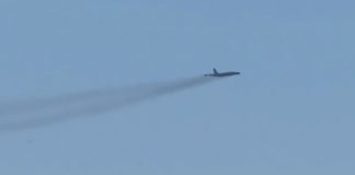 Strategic B-52s take off from Britain as tensions rise B-52 Stratofortress in the skies over Britain