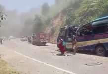 Terrorist attack in Colombia: bus explosion
