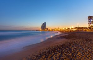 Beach near Barcelona