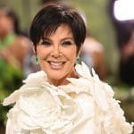 Kris Jenner smiles during a public event
