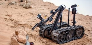 український робот-сапер розмінування