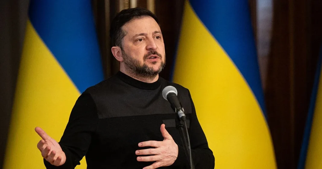 Володимир Зеленський під час виступу