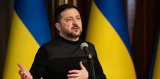 Володимир Зеленський під час виступу