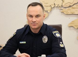 Іван Вигівський під час брифінгу