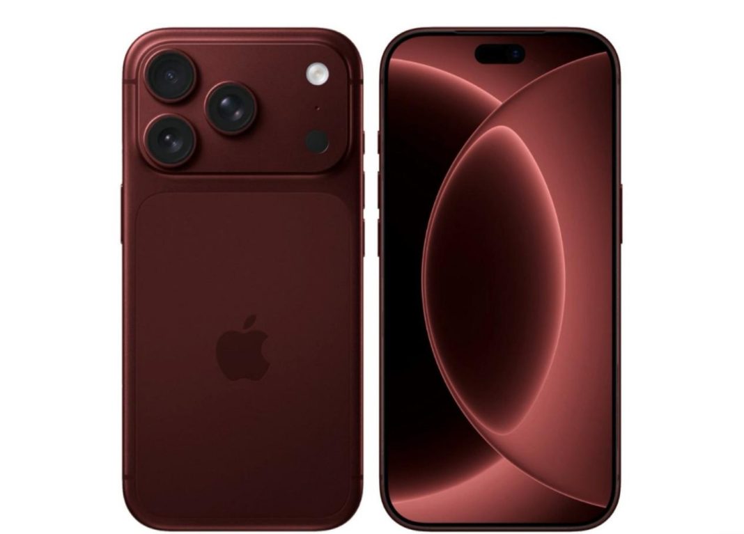 iPhone 18 Pro in Deep Red