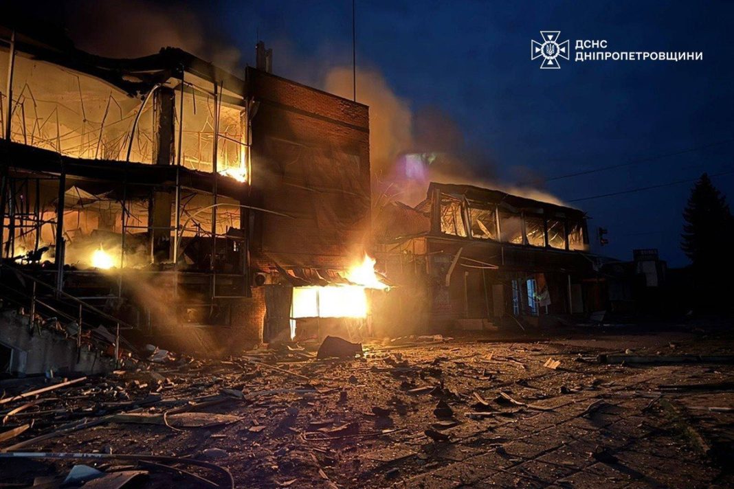 Shelling in the Dnipro region aftermath