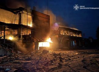 Shelling in the Dnipro region aftermath