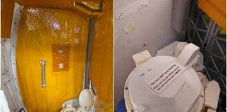 На кораблі «Артеміда II» зламався туалет під час польоту Туалет на борту Артеміда II