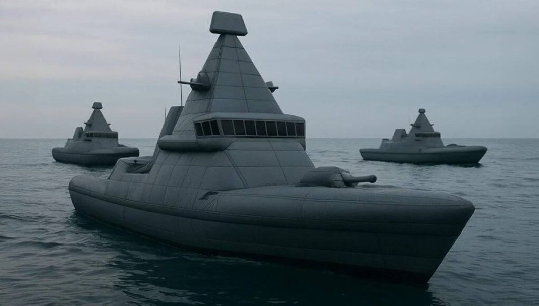 надувний військовий корабель Британії