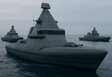 надувний військовий корабель Британії