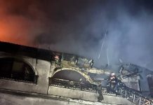 Night shelling of Kharkiv, damage