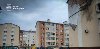 Руйнування після ударів по Київщині