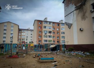 Руйнування після ударів по Київщині