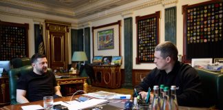 Зеленський і Федоров на зустрічі