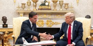 Генсек НАТО Рютте вирушає до Вашингтона Генсек НАТО Марк Рютте у Вашингтоні