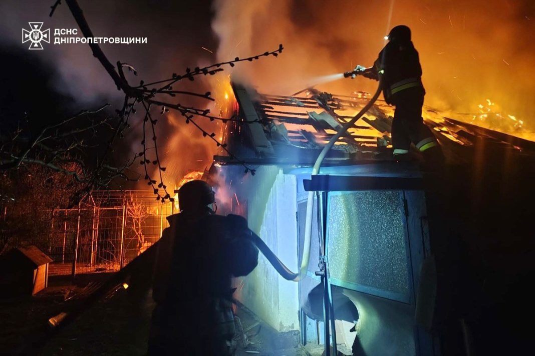 Наслідки обстрілу Дніпропетровщини