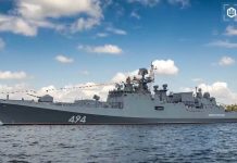 Drones attack frigate in Novorossiysk Admiral Grigorovich frigate after the attack