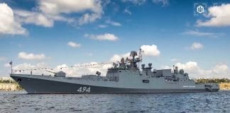 Admiral Grigorovich frigate after the attack